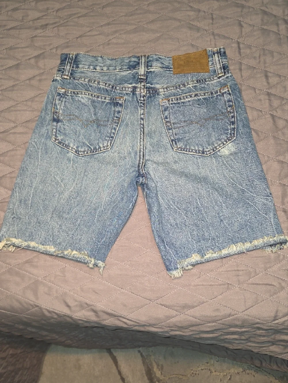 Ralph Lauren Light Blue Denim Cutoff Shorts